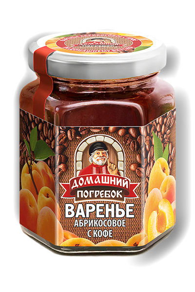 Варенье абрикосовое с кофе