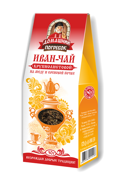 Иван-чай крупнолистовой на меду и сосновой почке