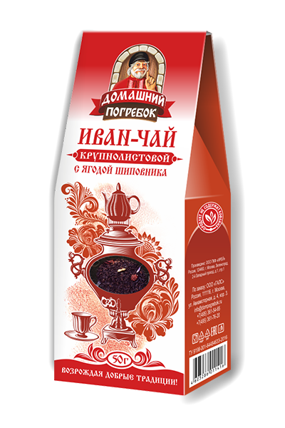 Иван-чай крупнолистовой c ягодой шиповника