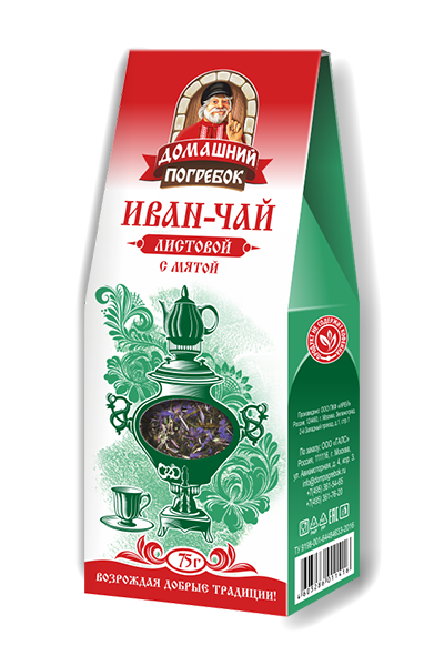 Иван-чай листовой c мятой
